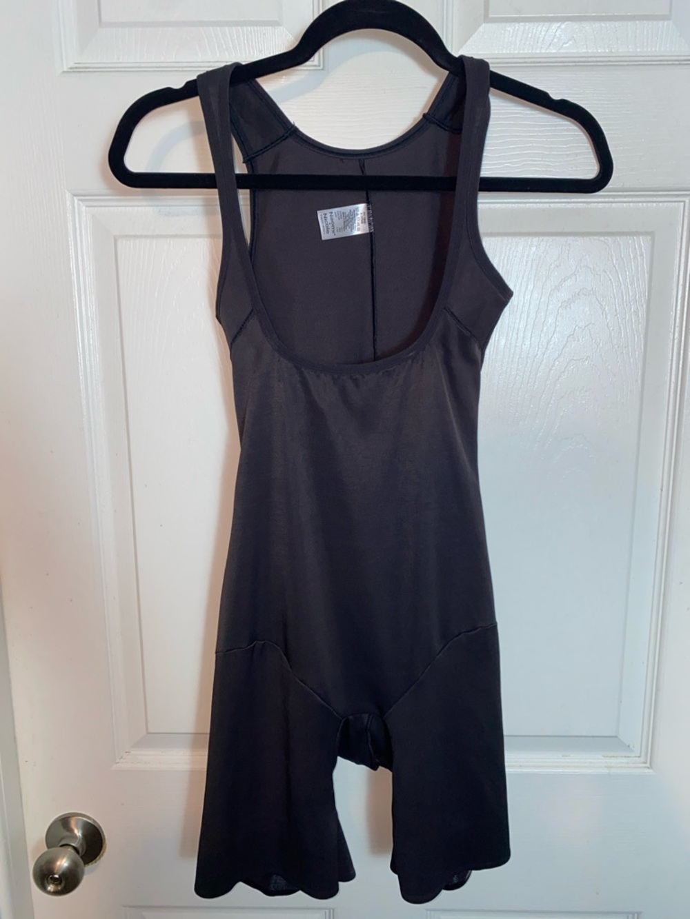 Black Sculpting Full-Body Shapewear Bodysuit Size Large